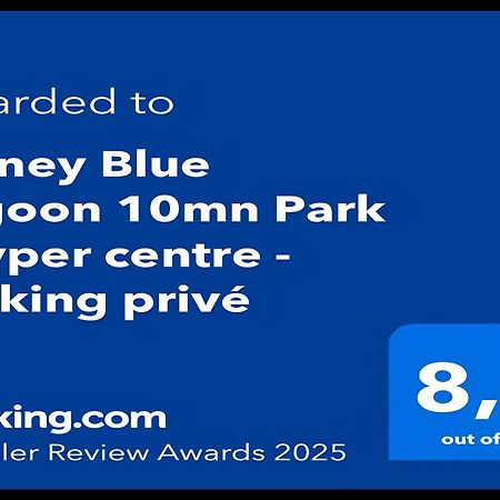 Disney Blue Lagoon - Ideal Famille & Pro - Parking Inclus - Proche Transports & Parc Bussy-Saint-Georges Buitenkant foto